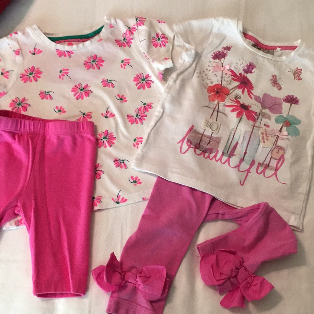 Springtime Baby girls Tops & Leggings